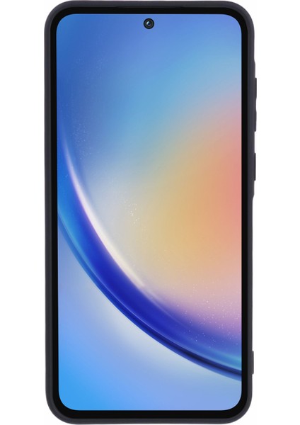 Samsung Galaxy A55 5g Telefon Kılıfı Tpu Darbeye Dayanıklı Yumuşak Elyaf Astarlı Kılıf-Siyah (Yurt Dışından) fiyatları