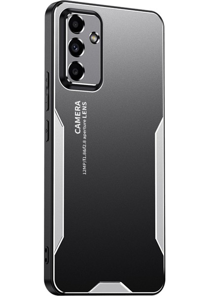 Samsung Galaxy A15 5g Kılıf Alüminyum Alaşım + Tpu + Pc Telefon Arka Kapağı-Gümüş (Yurt Dışından)