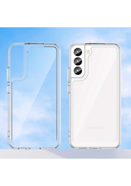 Samsung Galaxy S23+TPU Tampon Akrilik Arka Kapak Düşmeye Karşı Cep Telefonu Kılıfı Koruyucu-Şeffaf (Yurt Dışından) fiyatları