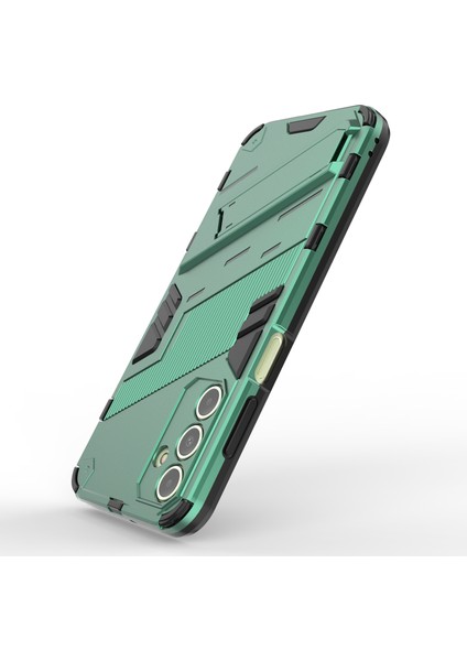 Samsung Galaxy A15 4g Kılıf Çizilmeye Dayanıklı Pc+Tpu Kickstand Akıllı Telefon Kılıfı-Yeşil (Yurt Dışından) modelleri