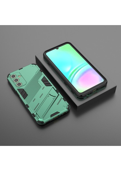 Samsung Galaxy A15 4g Kılıf Çizilmeye Dayanıklı Pc+Tpu Kickstand Akıllı Telefon Kılıfı-Yeşil (Yurt Dışından) indirimleri