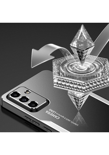 Samsung Galaxy A05S 4g Kılıf Alüminyum Alaşım+Tpu+Pc Düşmeye Dayanıklı Telefon Arka Kapağı-Kırmızı (Yurt Dışından) fırsatları