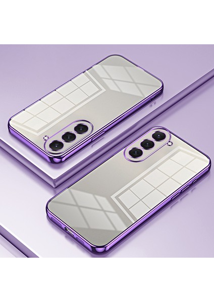 Samsung Galaxy S23 Kılıf Elektrokaplama Darbeye Dayanıklı Tpu Telefon Kılıfı-Mor (Yurt Dışından) indirimleri