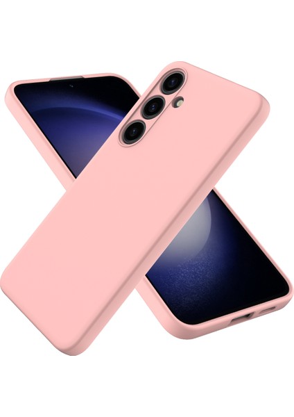 Samsung Galaxy S24 Kılıf Slim-Fit Yumuşak Astar Sıvı Silikon Telefon Kabuğu-Pembe (Yurt Dışından) fiyatları
