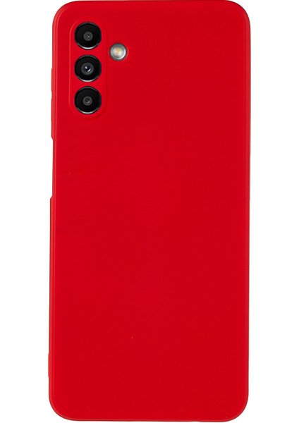 Samsung Galaxy A13 5g Ka Telefon Kılıfı Yumuşak Tpu Fiber Astar Yastık Darbeye Dayanıklı Kapak-Kırmızı (Yurt Dışından)