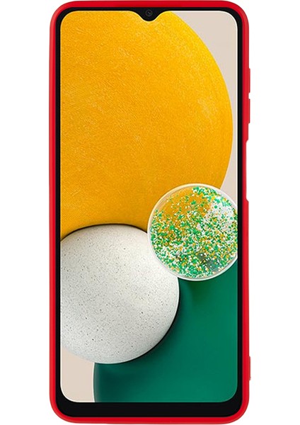 Samsung Galaxy A13 5g Ka Telefon Kılıfı Yumuşak Tpu Fiber Astar Yastık Darbeye Dayanıklı Kapak-Kırmızı (Yurt Dışından) fiyatları