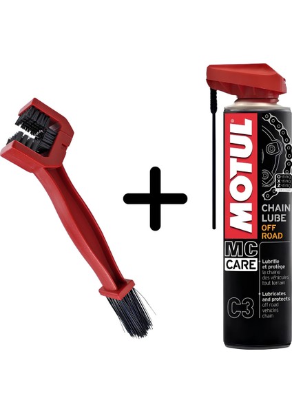 C3 + Zincir Temizleme Fırçası