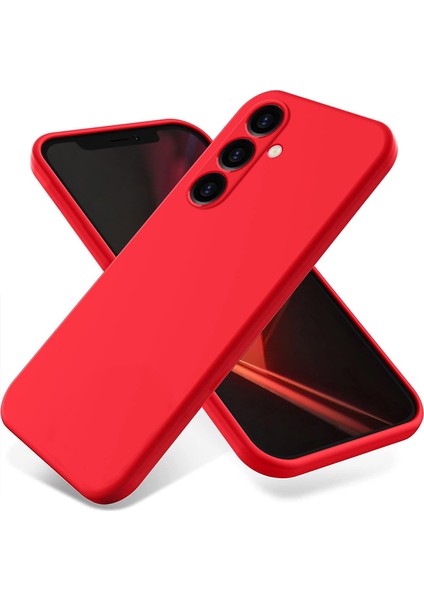 Samsung Galaxy M14 4g Kılıf Sıvı Silikon Telefon Arka Kapağı El Kayışı Ile-Kırmızı (Yurt Dışından)