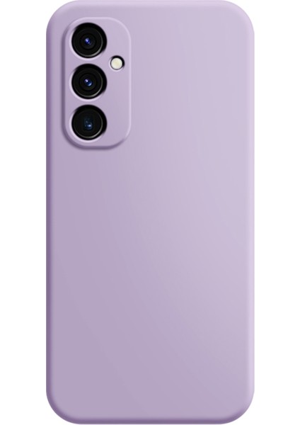 Samsung Galaxy A15 5g Düz Kenar Kılıf Esnek Tpu Ka Telefon Kılıfı-Mor (Yurt Dışından)