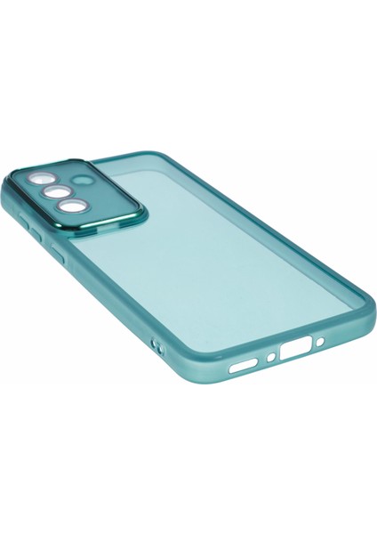 Samsung Galaxy A36 5g Kılıf Elektrokaplama Kamera Çerçevesi Tpu Telefon Kılıfı-Şeffaf Ordu Yeşili (Yurt Dışından) fırsatları