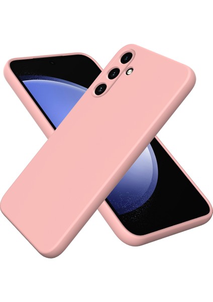 Samsung Galaxy A15 4g/5g Kılıf Için Çizilmez Telefon Kılıfı Yumuşak Astarlı Sıvı Silikon Kabuk Kayışlı-Pembe (Yurt Dışından) fiyatları