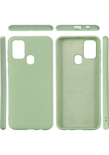 Samsung Galaxy M31-YEŞIL Için Sıvı Silikon Kabuk Kılıf (Yurt Dışından) fiyatları