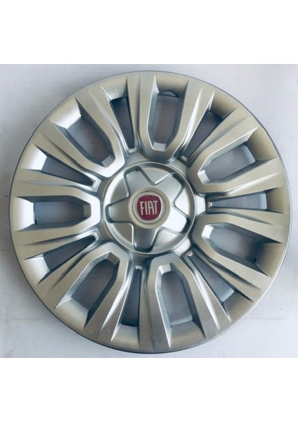 Fiat Egea 15" Jant Kapağı Takımı (4 Adet) Bordo Arma 7356320 F026