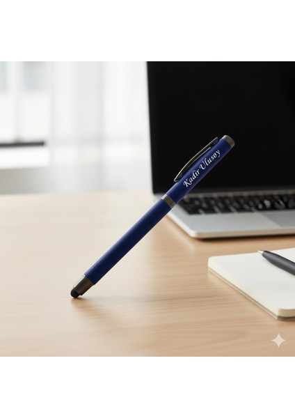 Kişiye Özel Dokunmatik Uyumlu Jel Kalem – Metal Gövde, Stylus Uçlu
