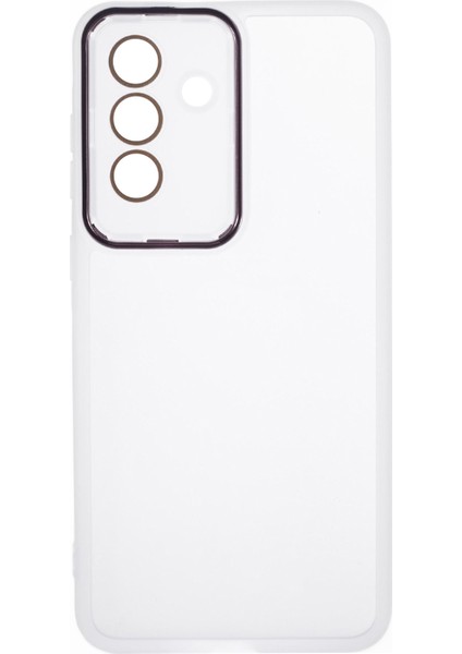 Samsung Galaxy A36 5g Kılıf Elektrokaplama Kamera Çerçevesi Tpu Telefon Kılıfı-Şeffaf Beyaz (Yurt Dışından) fiyatları