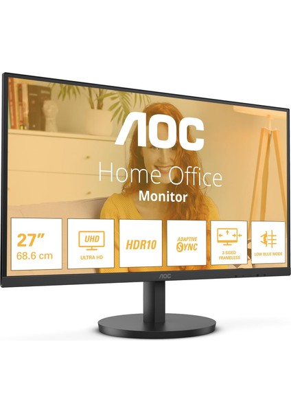 27" U27B3M 60HZ 4ms HDMI Dp UHD Va Monitör fiyatları