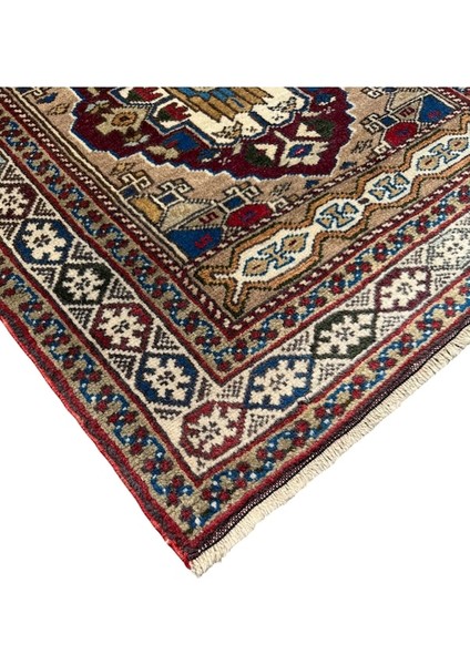 El Dokuma Sıfır Çanakkale Lapseki Halısı 87X165 Kök Boya Yün Halı indirimleri