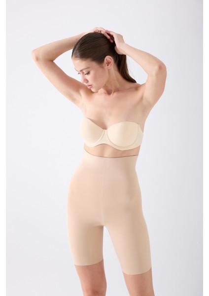 Imaj K046 Hafif Sıkılaştırıcı ve Toparlayıcı Lazer Kesim Şort Korse Ten Renk fiyatları