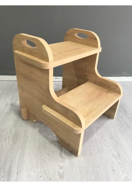 Ahşap MDF Basamak Tabure – Çocuk ve Bebekler için Banyo, WC ve Lavabo Kullanımına Uygun Dayanıklı Tasarım modelleri