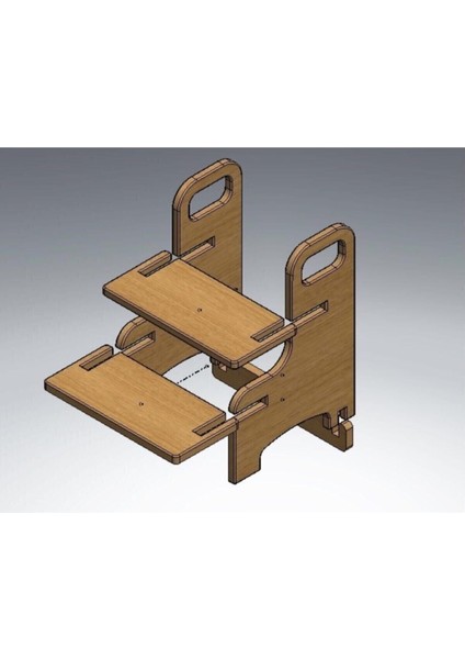Ahşap MDF Basamak Tabure – Çocuk ve Bebekler için Banyo, WC ve Lavabo Kullanımına Uygun Dayanıklı Tasarım indirimleri