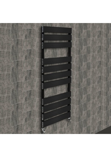 Benoit Plus Alüminyum Dekoratif Havlupan 500x710mm 5 Dilim Siyah Eloksal | 467W fiyatları