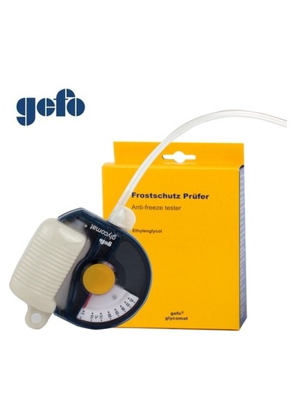 Gefo 1100 Antifiriz Ölçer Test Bomesi Pompa Made In Germany 52 ml