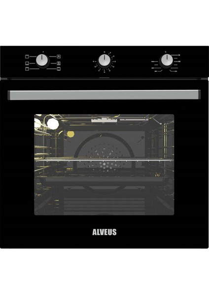 Siyah Cam Ankastre Set - 08 (Kls 670 + MFA604 + Mod F17) modelleri