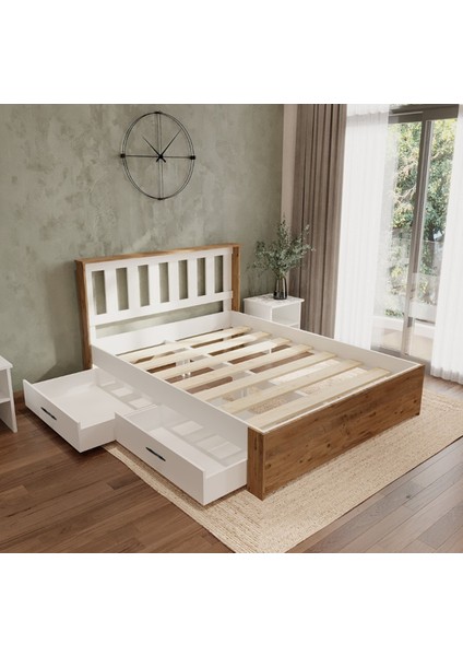 Stark Atlantik 2 Çekmeceli Kolay Kurulum Karyola modelleri