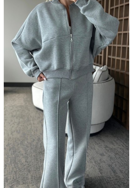 Gri Nora Eşofman Takımı - 8001 modelleri