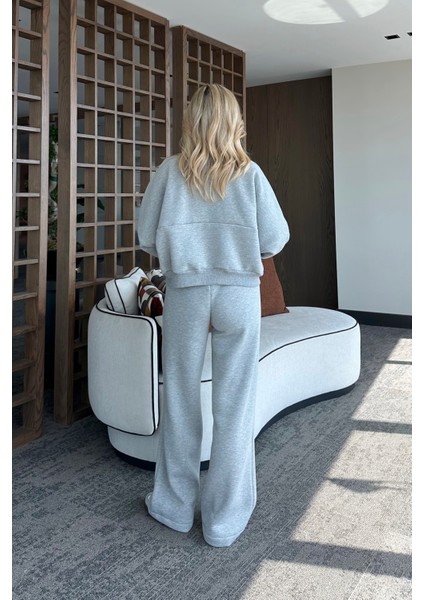 Gri Nora Eşofman Takımı - 8001 fırsatları