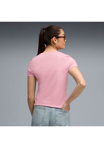 Ess No. 1 Logo Tee Pembe Kadın T-Shirt 682371-65 fiyatları