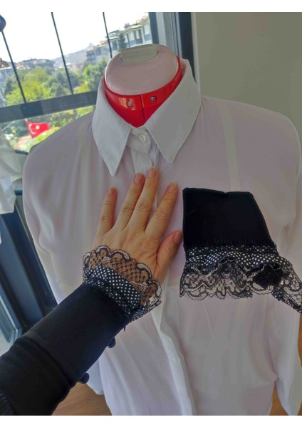 Gipurlu Manşet Uzatıcı Kolluk