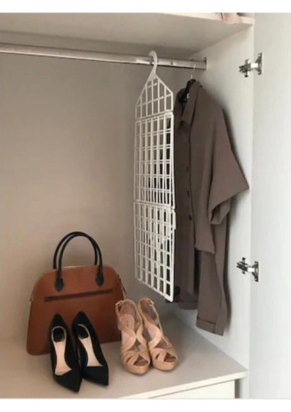 Beyaz Dolap Içi Düzenleyici Raf, 110X30X30 Cm, Şık ve Kullanışlı Organizatör fiyatları