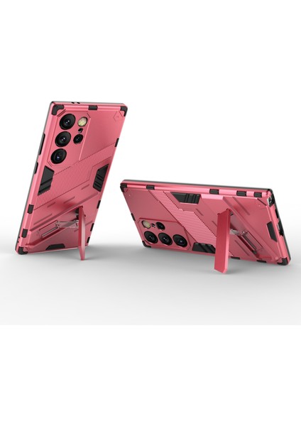 Samsung Galaxy S24 Ultra Kılıf Kickstand Düşmeye Karşı Telefon Kılıfı-Gül (Yurt Dışından) fiyatları