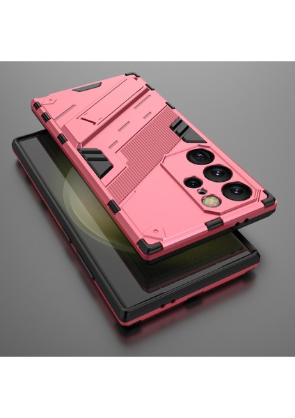Samsung Galaxy S24 Ultra Kılıf Kickstand Düşmeye Karşı Telefon Kılıfı-Gül (Yurt Dışından) fırsatları