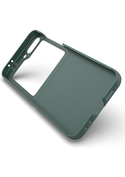 Samsung Galaxy Z Flip6 5g Kılıf Sağlam Arka Sert Pc Telefon Kılıfı-Yeşil (Yurt Dışından) modelleri