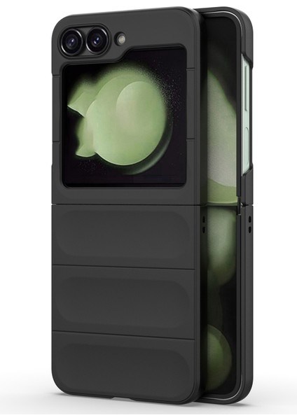 Samsung Galaxy Z Flip6 5g Kılıf Sağlam Arka Sert Pc Telefon Kılıfı-Siyah (Yurt Dışından) fiyatları