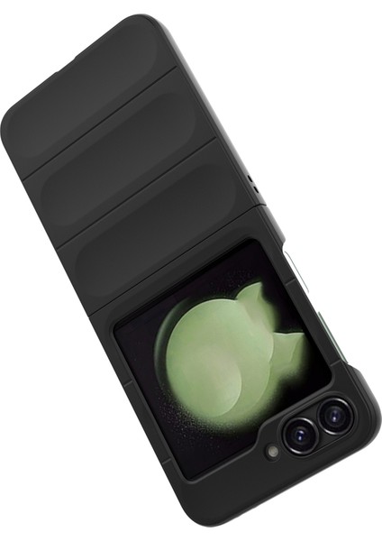 Samsung Galaxy Z Flip6 5g Kılıf Sağlam Arka Sert Pc Telefon Kılıfı-Siyah (Yurt Dışından) fırsatları
