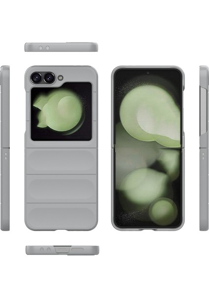 Samsung Galaxy Z Flip6 5g Kılıf Sağlam Arka Sert Pc Telefon Kılıfı-Açık Gri (Yurt Dışından) indirimleri