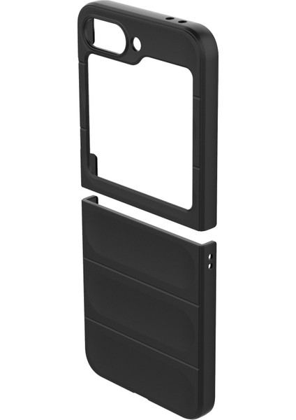 Samsung Galaxy Z Flip6 5g Kılıf Sağlam Arka Sert Pc Telefon Kılıfı-Beyaz (Yurt Dışından) fiyatları