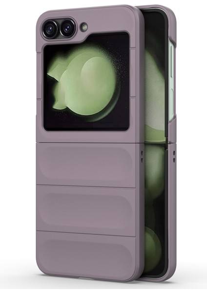 Samsung Galaxy Z Flip6 5g Kılıf Sağlam Arka Sert Pc Telefon Kılıfı-Açık Mor (Yurt Dışından) modelleri