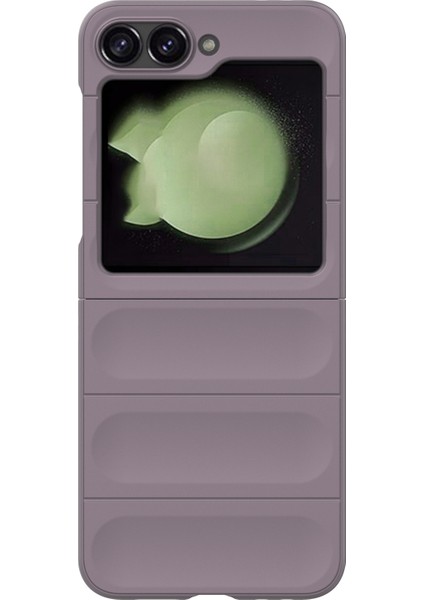 Samsung Galaxy Z Flip6 5g Kılıf Sağlam Arka Sert Pc Telefon Kılıfı-Açık Mor (Yurt Dışından) fırsatları