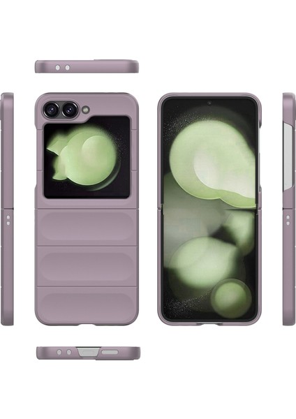 Samsung Galaxy Z Flip6 5g Kılıf Sağlam Arka Sert Pc Telefon Kılıfı-Açık Mor (Yurt Dışından) indirimleri