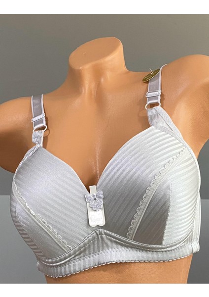Kadife Çizgi Detaylı Balensiz Sabit Askılı Sütyen 807 fiyatları