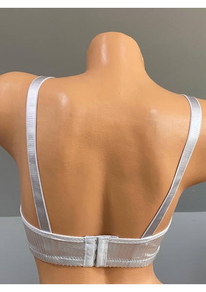Kadife Çizgi Detaylı Balensiz Sabit Askılı Sütyen 807 fırsatları