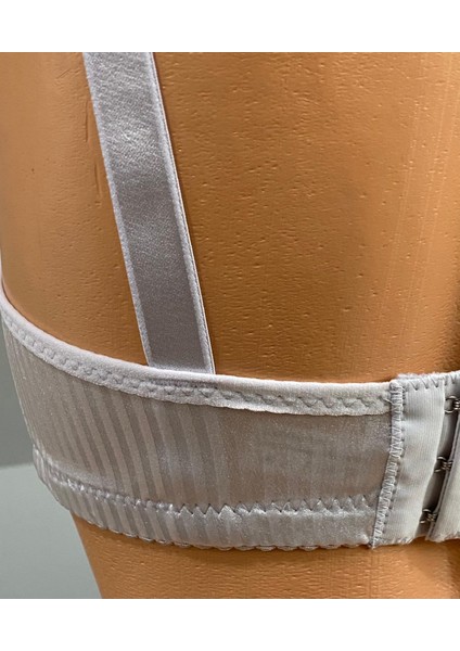 Kadife Çizgi Detaylı Balensiz Sabit Askılı Sütyen 807 indirimleri