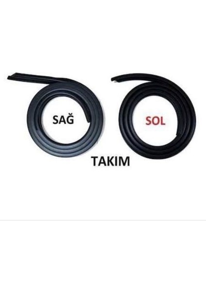 Tavan Üst Oluk Fitili Takımı Sağ Sol Tempra Tipo