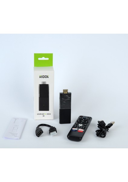 Rıdox R1 Tv Stıck M2023 16 GB HDD 2 GB Ram 4K (Androıd 10)