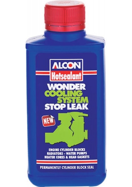 Alcon Radyatör Silindir Blok Çatlak Kaçak Tıkayıcı Sıvı (Plastik