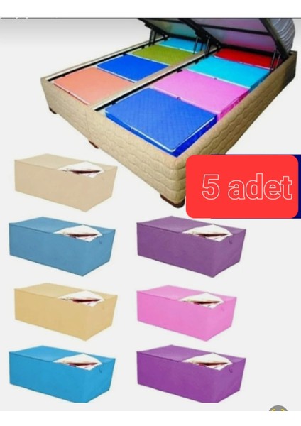 Aktarteks Orta Boy Yastık Hurcu 30 x 40 x 60 Ekstra Dayanıklı Karısık RENKLER5ADET
